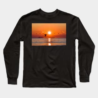 Ocean sunrise Long Sleeve T-Shirt